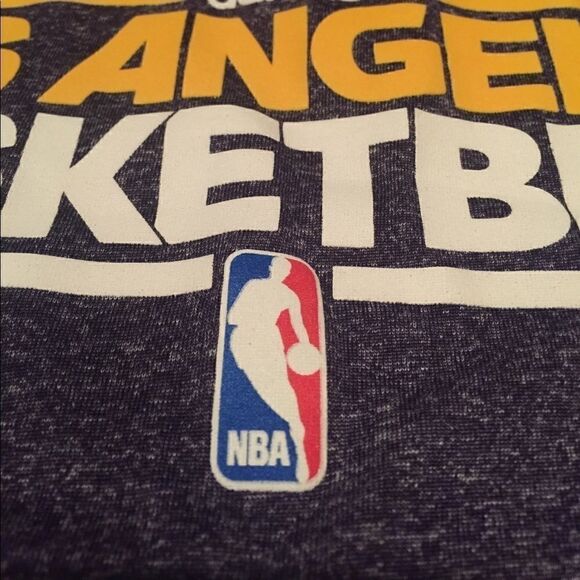 Adidas size M NBA Los Angeles Basketball shirt - Picture 3 of 5